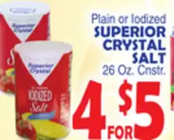 Bravo Supermarkets SUPERIOR CRYSTAL SALT offer