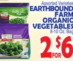 Bravo Supermarkets EARTHBOUND FARM ORGANIC VEGETABLES offer