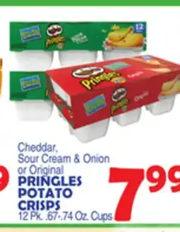 Bravo Supermarkets PRINGLES POTATO CRISPS offer