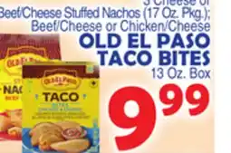 Bravo Supermarkets OLD EL PASO TACO BITES offer