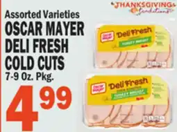Bravo Supermarkets OSCAR MAYER DELI FRESH COLD CUTS offer