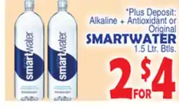 Bravo Supermarkets SMARTWATER offer