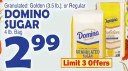 Bravo Supermarkets DOMINO SUGAR 4 lb. Bag offer
