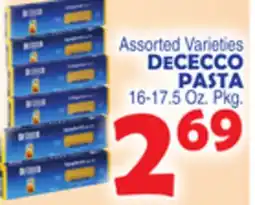 Bravo Supermarkets DECECCO PASTA offer