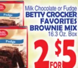Bravo Supermarkets BETTY CROCKER FAVORITES BROWNIE MIX offer