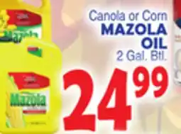 Bravo Supermarkets MAZOLA OIL offer