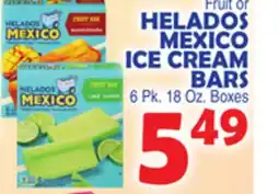 Bravo Supermarkets HELADOS MEXICO ICE CREAM BARS offer
