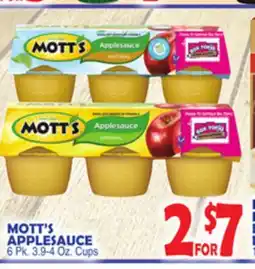 Bravo Supermarkets MOTT'S APPLESAUCE offer