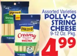 Bravo Supermarkets POLLY-O STRING CHEESE offer