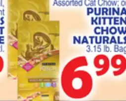 Bravo Supermarkets PURINA KITTEN CHOW NATURALS offer