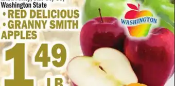 Bravo Supermarkets RED DELICIOUS, GRANNY SMITH APPLES offer