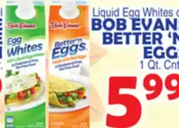 Bravo Supermarkets BOB EVANS BETTER'N EGGS offer