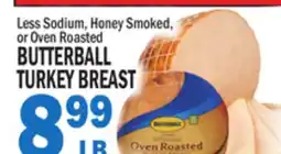 Bravo Supermarkets BUTTERBALL TURKEY BREAST offer