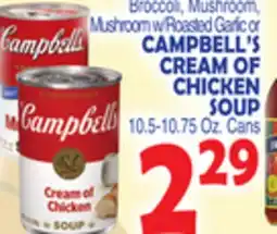 Bravo Supermarkets CAMPBELL'S CREAM OF CHICKEN SOUP offer