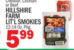 Bravo Supermarkets HILLSHIRE FARM LIT'L SMOKIES offer