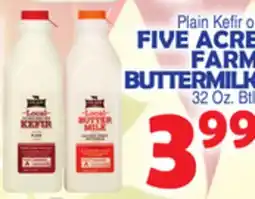 Bravo Supermarkets FIVE ACRE FARM BUTTERMILK offer