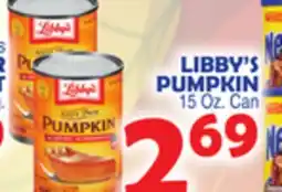Bravo Supermarkets LIBBY'S PUMPKIN offer