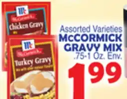 Bravo Supermarkets MCCORMICK GRAVY MIX offer
