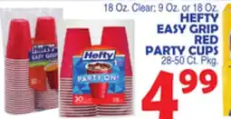 Bravo Supermarkets HEFTY EASY GRIP RED PARTY CUPS offer