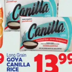 Bravo Supermarkets GOYA CANILLA RICE offer