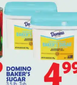 Bravo Supermarkets DOMINO BAKER'S SUGAR offer
