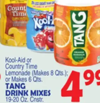 Bravo Supermarkets TANG DRINK MIXES offer