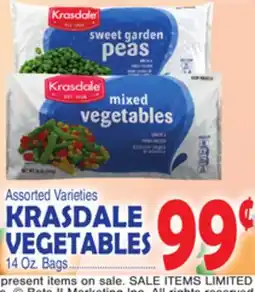Bravo Supermarkets KRASDALE VEGETABLES offer