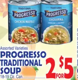 Bravo Supermarkets PROGRESSO TRADITIONAL SOUP offer
