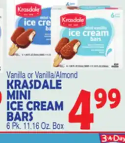 Bravo Supermarkets KRASDALE MINI ICE CREAM BARS offer