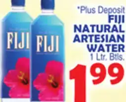 Bravo Supermarkets FIJI NATURAL ARTESIAN WATER offer
