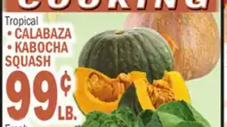 Bravo Supermarkets CALABAZA, KABOCHA SQUASH offer