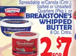 Bravo Supermarkets BREAKSTONE'S WHIPPED BUTTER offer