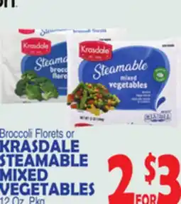Bravo Supermarkets KRASDALE STEAMABLE MIXED VEGETABLES offer