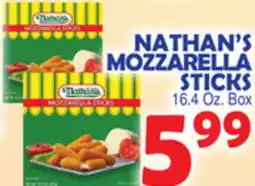 Bravo Supermarkets NATHAN'S MOZZARELLA STICKS offer