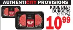 Bravo Supermarkets KOBE BEEF BURGERS offer