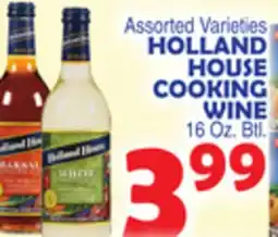 Bravo Supermarkets HOLLAND HOUSE COOKING WINE offer
