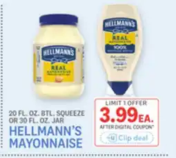 Kings Food Markets HELLMANN'S MAYONNAISE offer