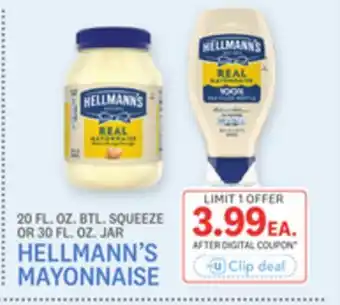 Kings Food Markets HELLMANN'S MAYONNAISE offer