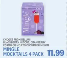 Kings Food Markets MINGLE MOCKTAILS 4 PACK offer