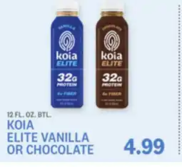 Kings Food Markets KOIA ELITE VANILLA OR CHOCOLATE offer
