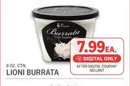 Kings Food Markets LIONI BURRATA offer
