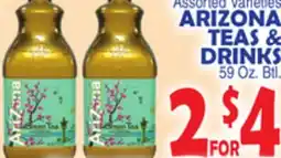 Bravo Supermarkets ARIZONA TEAS & DRINKS offer