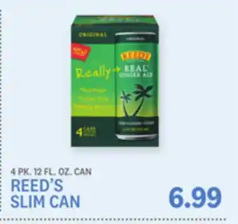 Kings Food Markets REED'S SLIM CAN offer