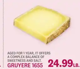 Kings Food Markets GRUYERE 1655 offer