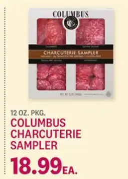 Kings Food Markets COLUMBUS CHARCUTERIE SAMPLER offer