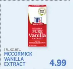 Kings Food Markets MCCORMICK VANILLA EXTRACT offer