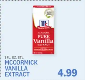 Kings Food Markets MCCORMICK VANILLA EXTRACT offer