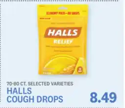 Kings Food Markets HALLS COUGH DROPS offer