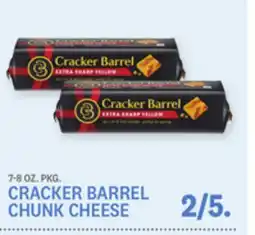 Kings Food Markets CRACKER BARREL CHUNK CHEESE offer