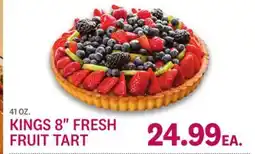 Kings Food Markets KINGS 8 FRESH FRUIT TART offer
